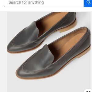 Everlane The Modern Loafer in Pewter Grey Size 8